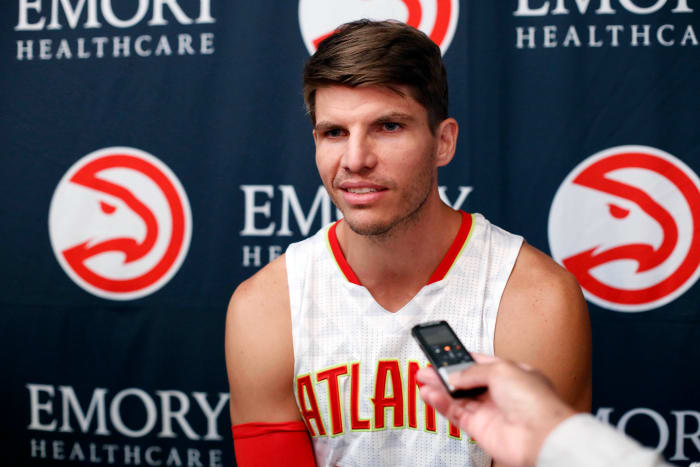 Atlanta Hawks hire Kyle Korver for new front office role.